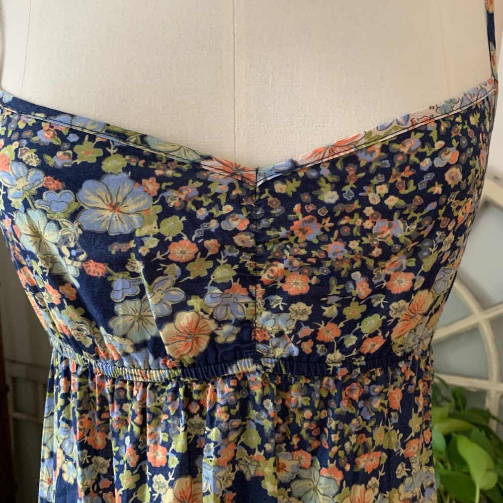 Blue Floral Maxi Dress by H&M